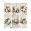 kwiaty, ramy, styl vintage, pastele, elegancja, dekoracja, delikatność, akwarela, botanika, estetyka shabby chic Angielski: flowers, frames, vintage style, pastels, elegance, decoration, delicacy, watercolor, botany, shabby chic aesthetic